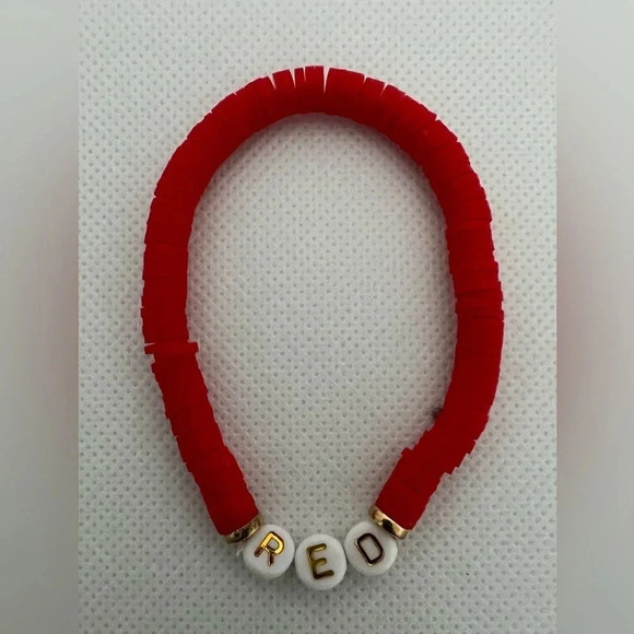 SET: Girls beaded bracelets. Taylor Swift ERAS on each bracelet. 11 bracelets. - Picture 4 of 16